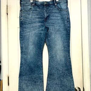 Express bell flare jeans 18s